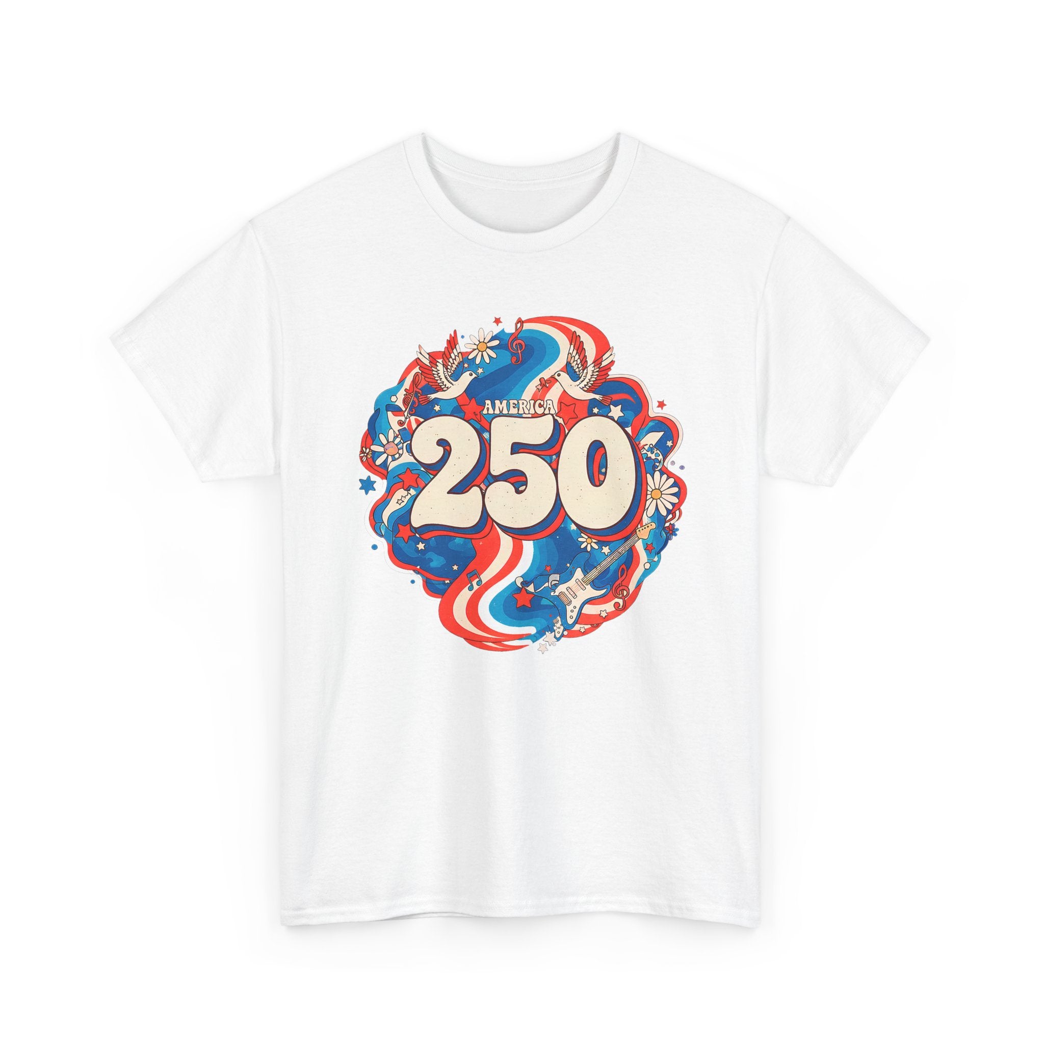 Patriotic 250 Unisex Heavy Cotton Tee