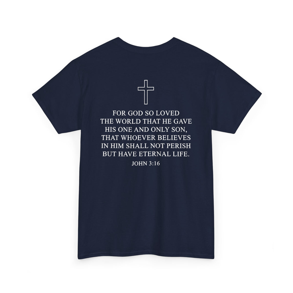 "For God So Loved" Classic Christian T-Shirt – John 3:16