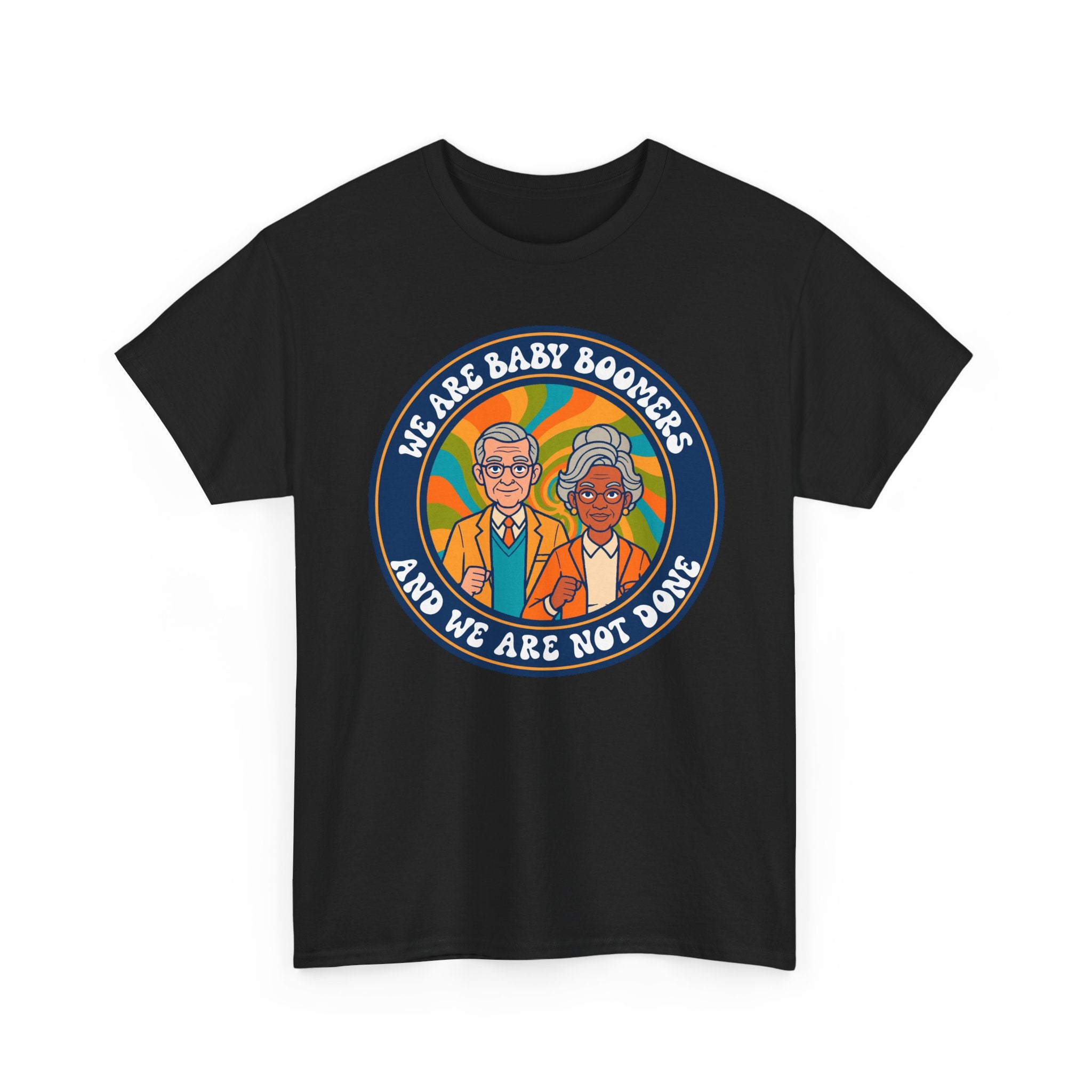 Bold Baby Boomers Unisex Heavy Cotton Tee – Celebrate Life with Humor!