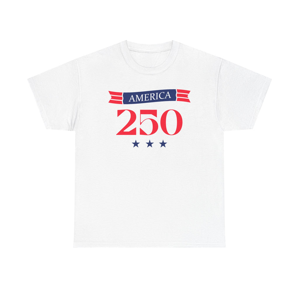 America 250 Unisex Heavy Cotton Tee - Celebrate Freedom & Heritage